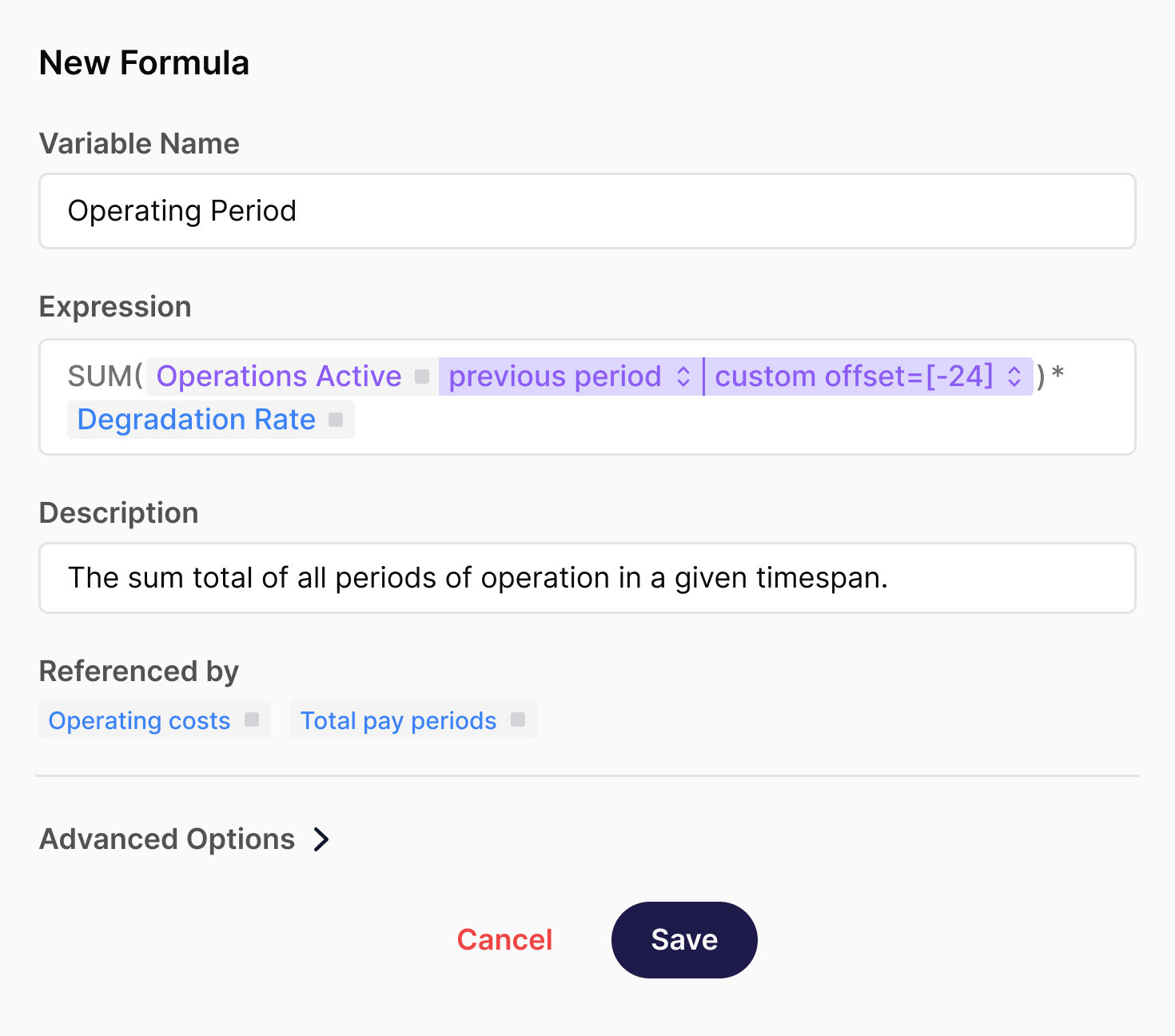 Phosphor Formula Editing